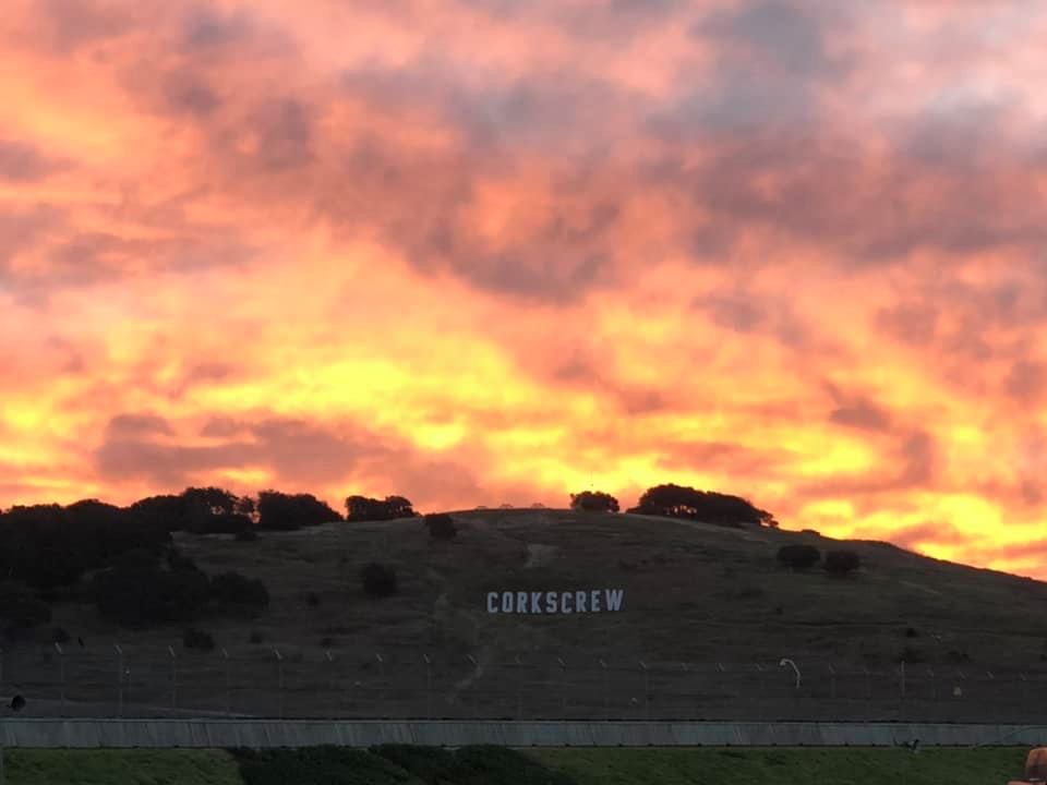 Sunrise at the Corkscrew