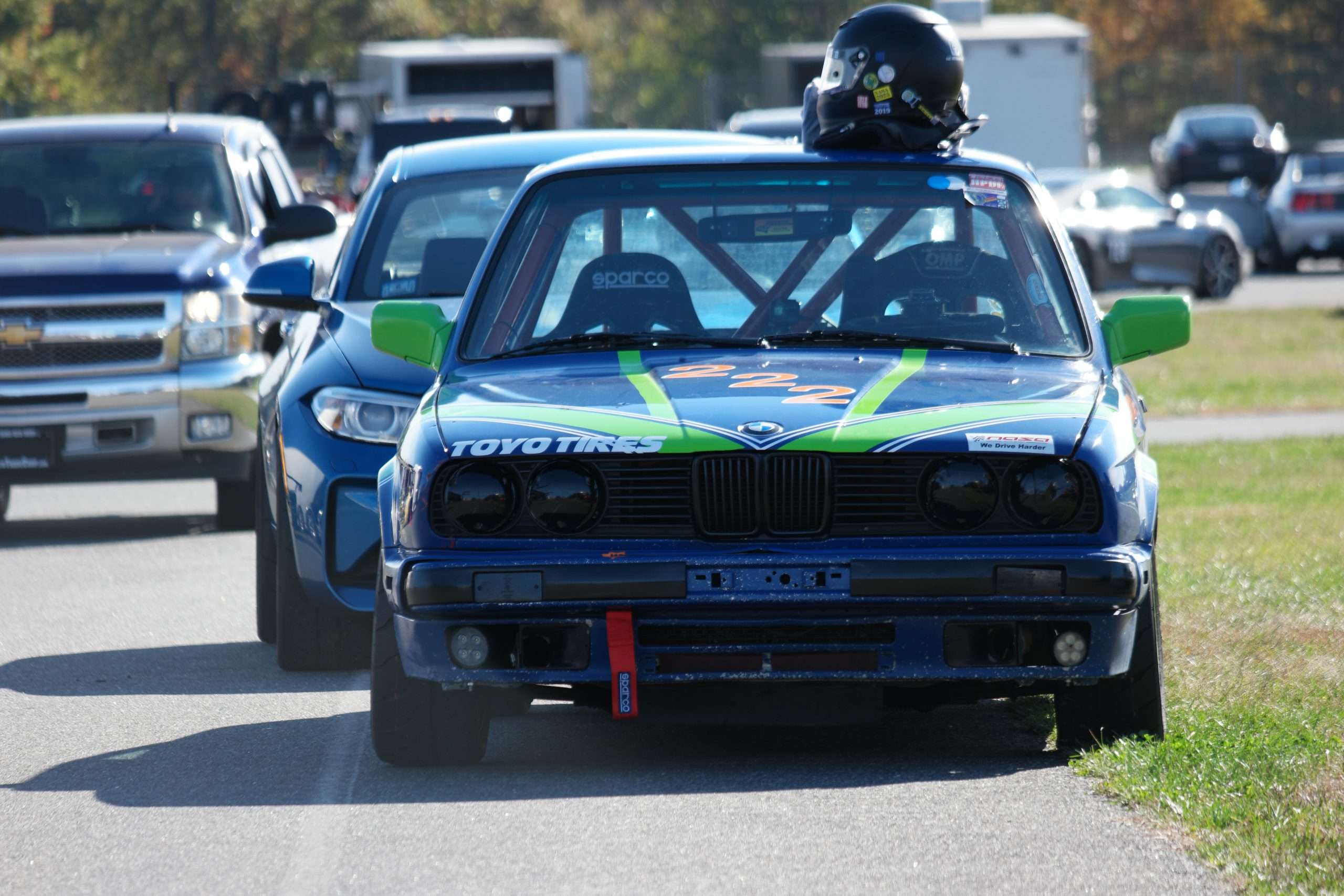 Helmet looking for a driver