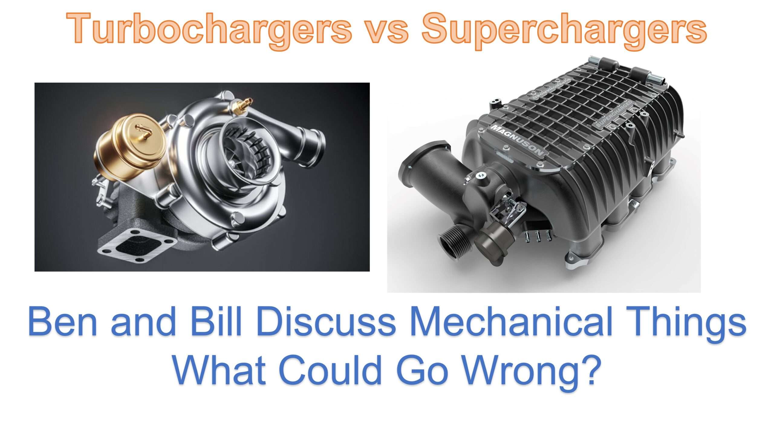 turbocharger vs supercharger
